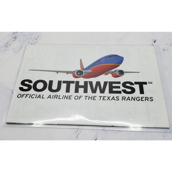 2003 Texas Rangers Alex Rodriguez Pocket Schedule Southwest - Picture 4 of 6